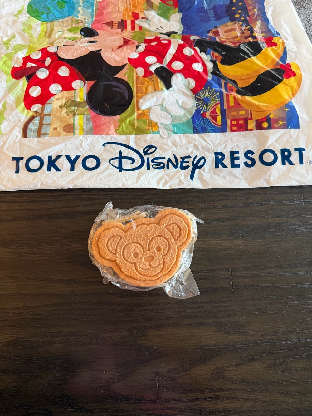 Orange Duffy Bear Toy Cookie - Kids Toy